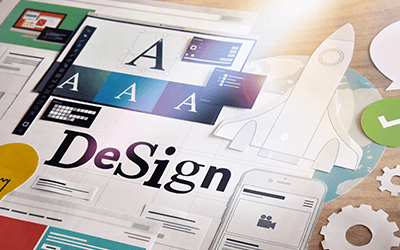 cut-out paper design elements