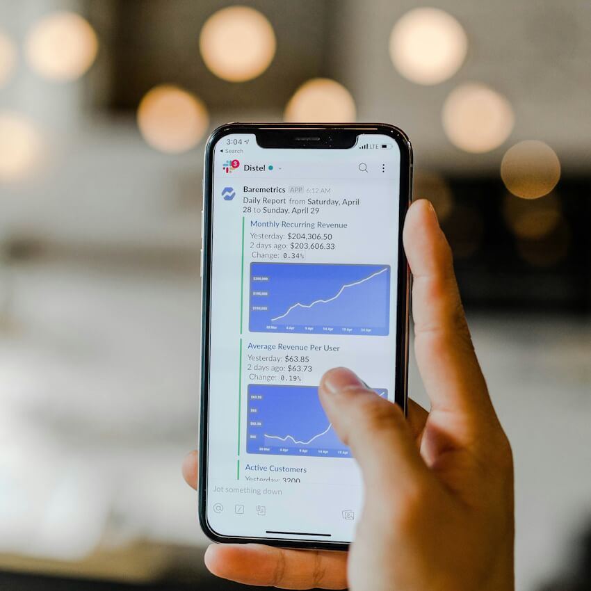 Analytics report showing conversion rate calculations and performance metrics