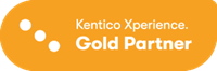Kentico Gold partner badge