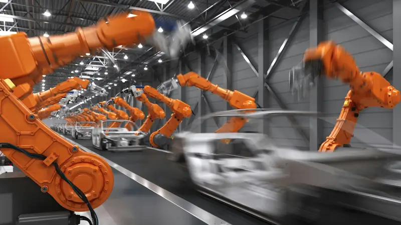 Smart manufacturing facility supported by connected digital systems and automation